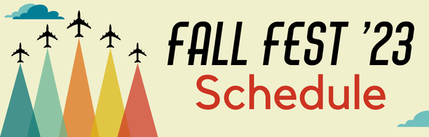 Fall Fest '23 Schedule